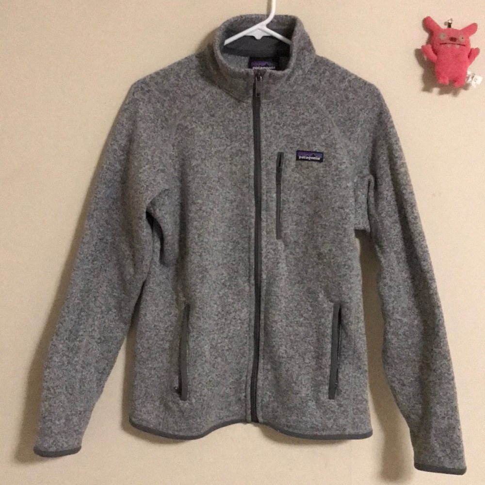 Patagonia better sweater fleece jacket stone wash